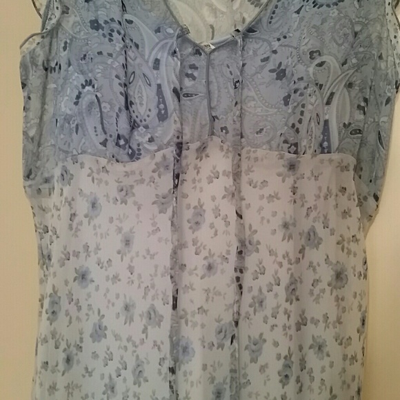 Blue Patterned Dress - Picture 2 of 5